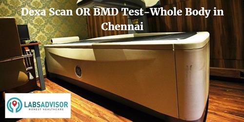 Dexa Scan OR BMD Test - Whole Body Cost in Chennai - Get Up to 10% OFF